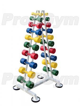 Гантельный ряд от 1 до 10 кг